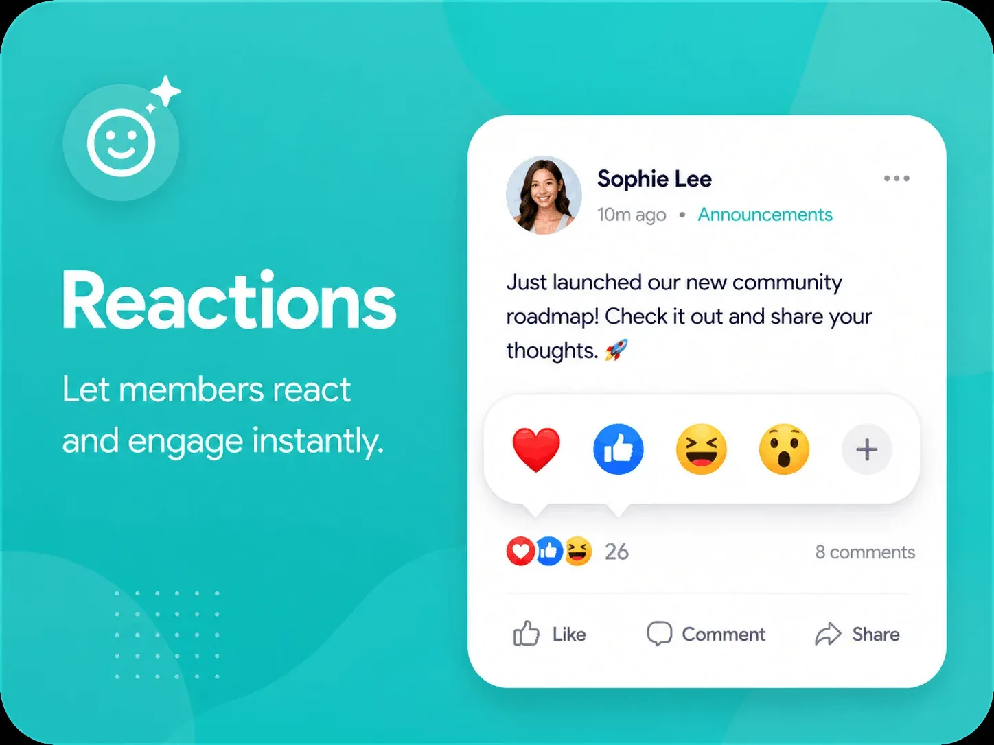 CircleKit reactions